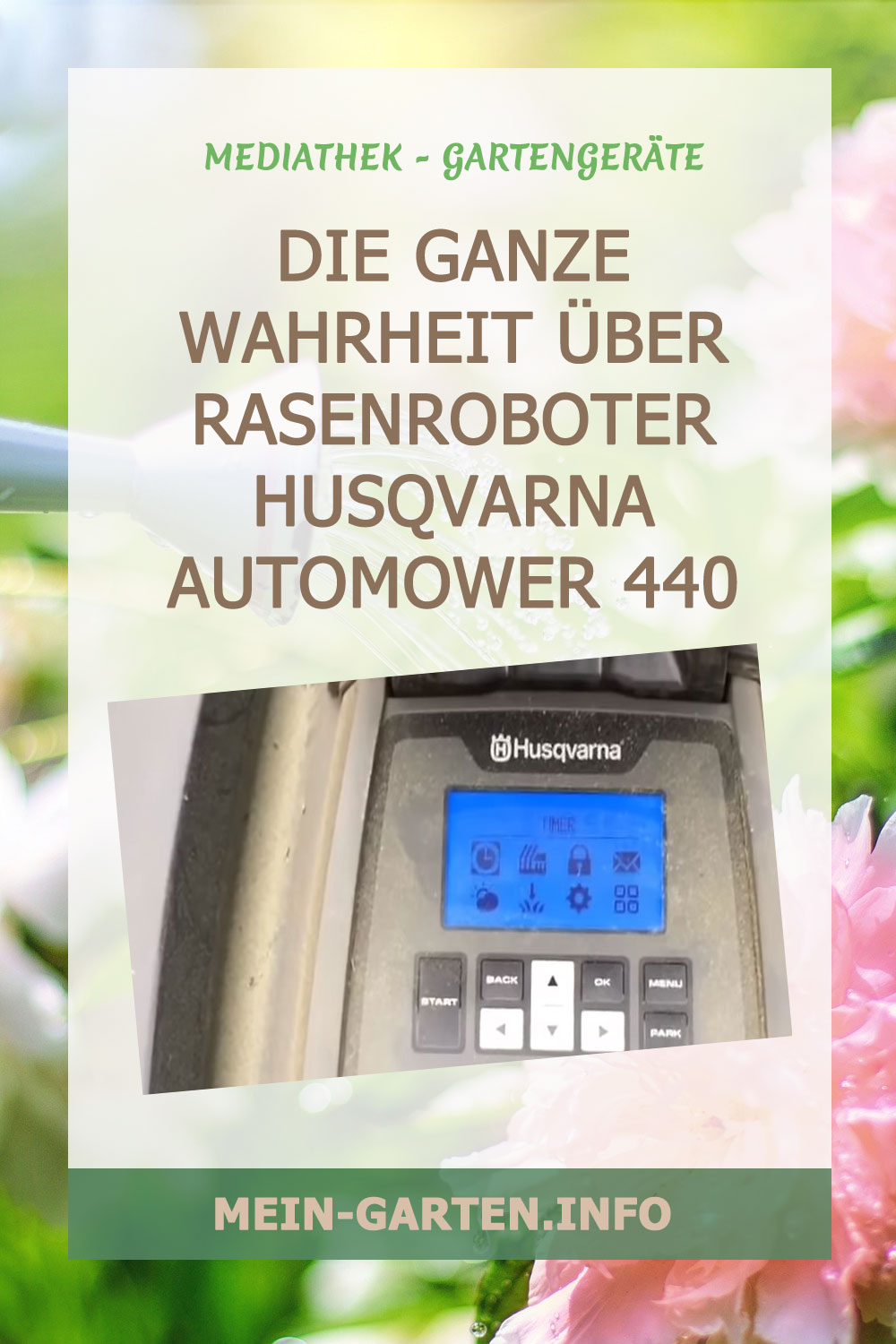 Die ganze Wahrheit über Rasenroboter Husqvarna Automower 440 Review