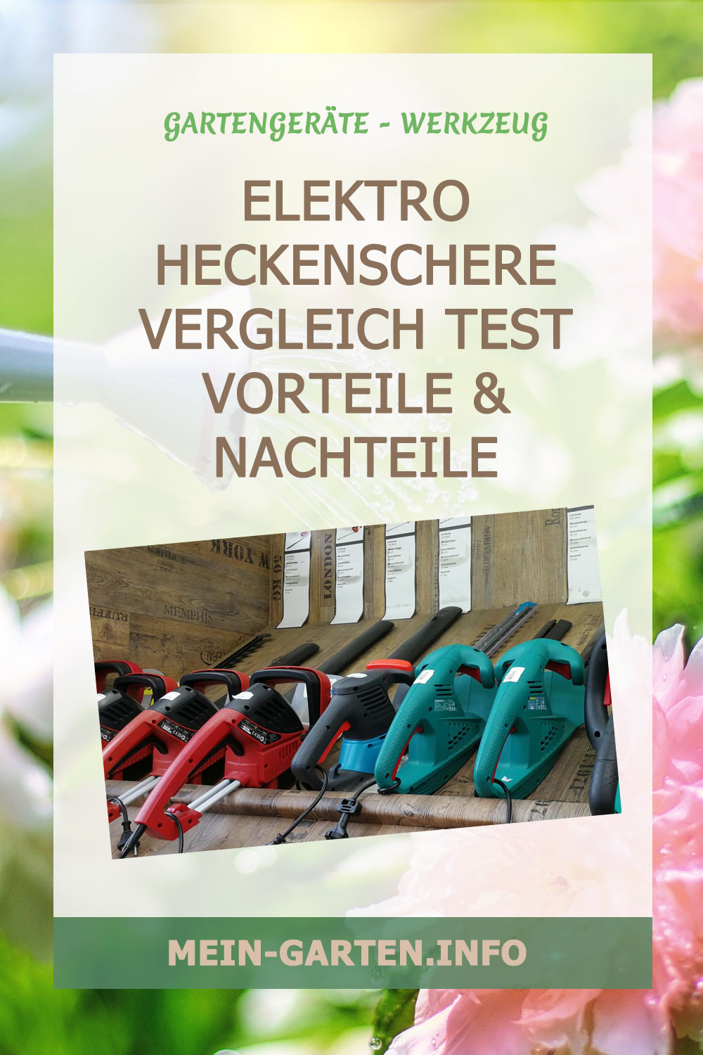 Elektro Heckenschere Vergleich Test Vorteile & Nachteile
