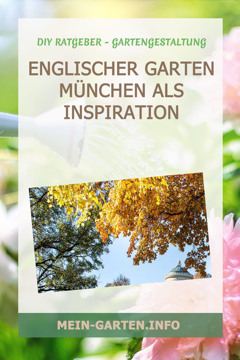 Englischer Garten München als Inspiration