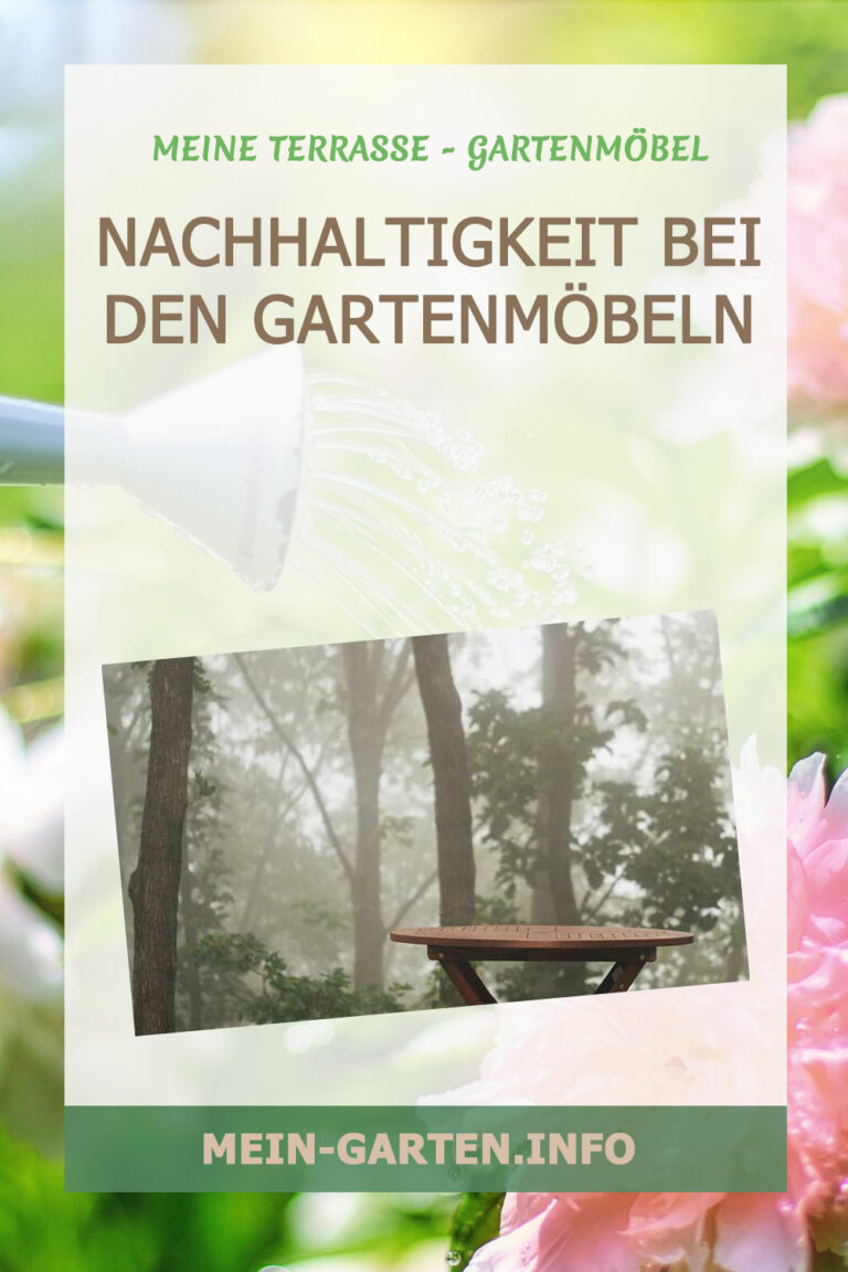 Nachhaltigkeit &amp; Umweltbewusstsein im Garten nachhaltige