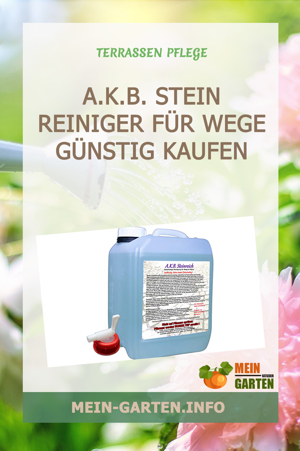 A.K.B. Stein Reiniger für Wege günstig kaufen