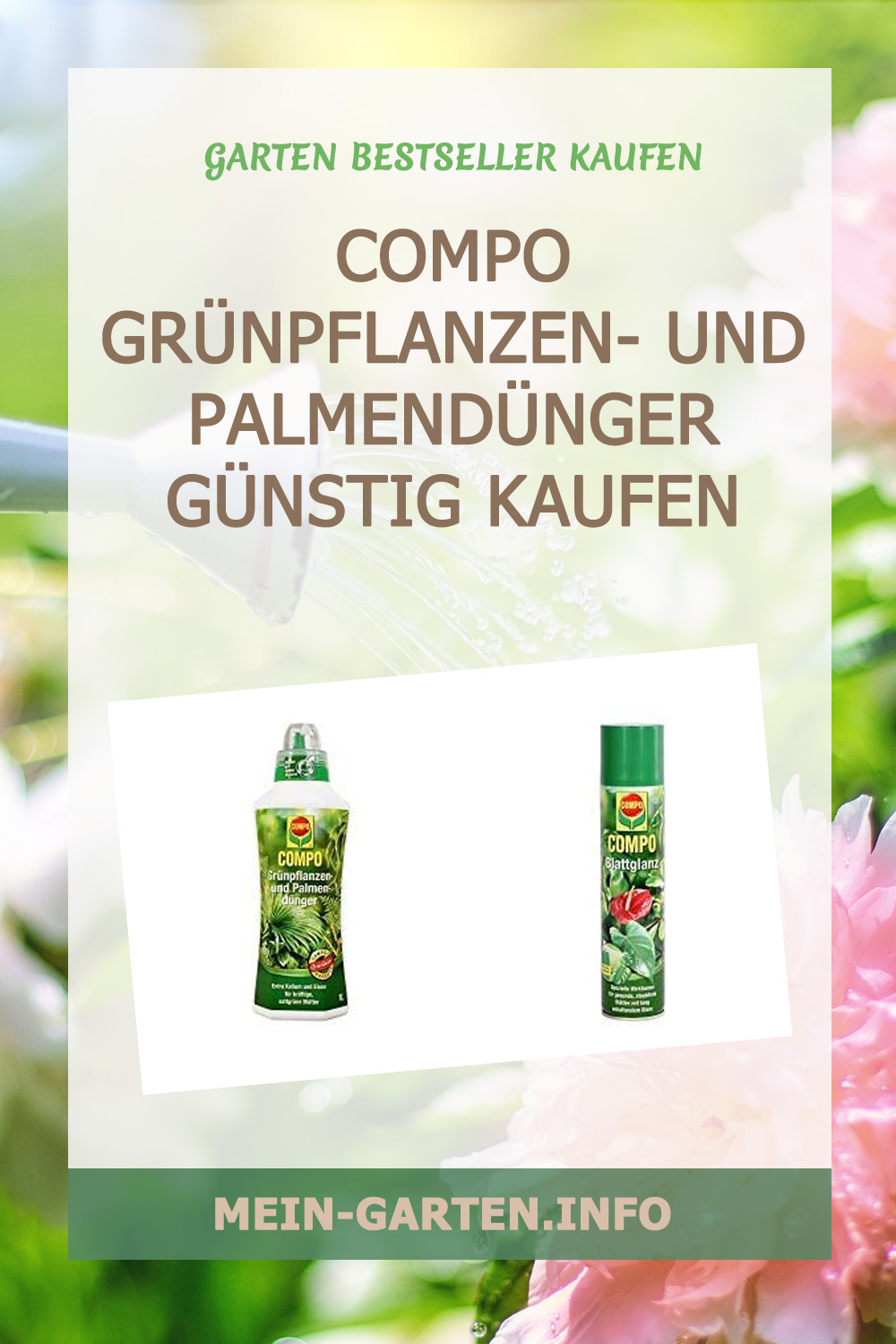 COMPO Grünpflanzen- und Palmendünger günstig kaufen
