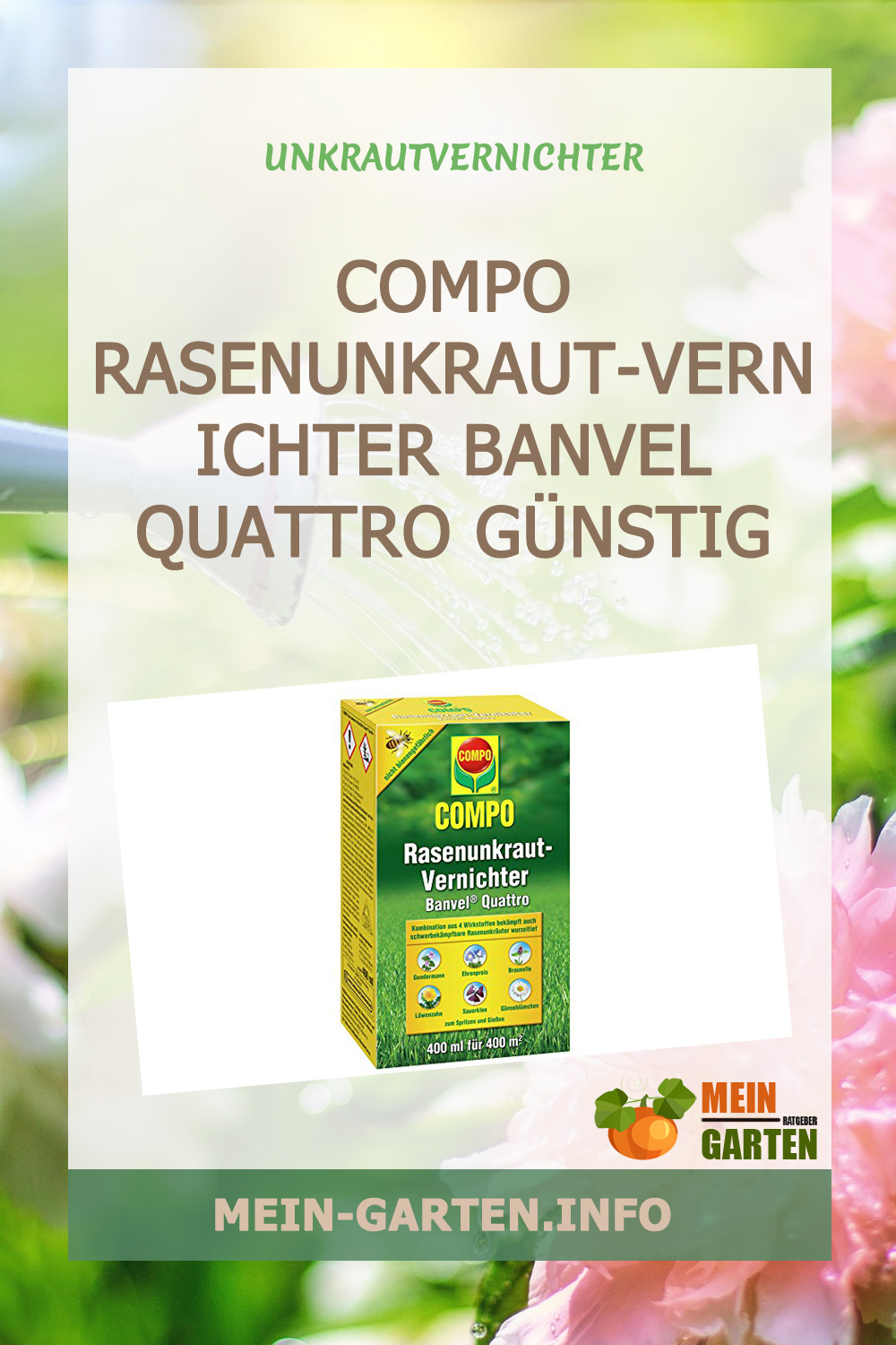 Compo Rasenunkraut-Vernichter Banvel Quattro (Nachfolger Banvel M) günstig kaufen