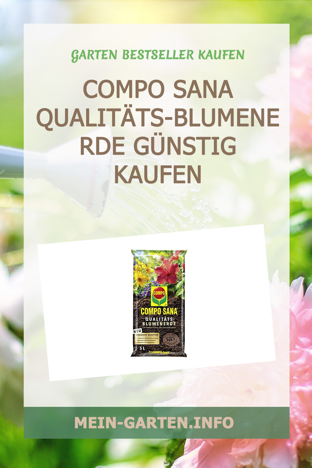 Compo SANA Qualitäts-Blumenerde günstig kaufen