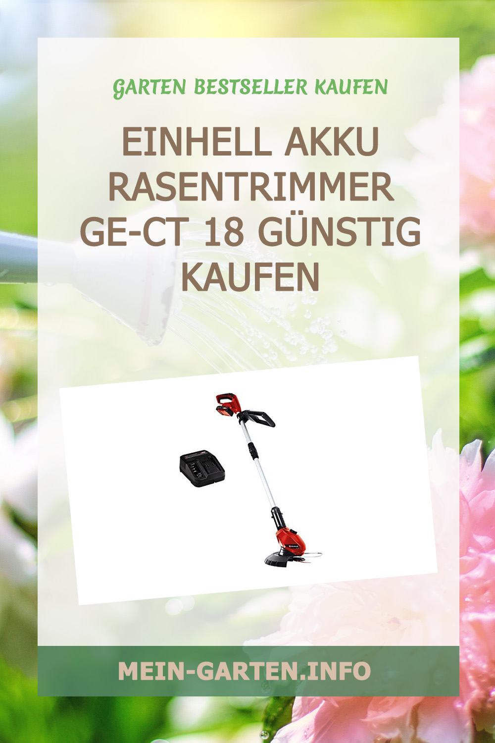 Einhell Akku Rasentrimmer GE-CT 18 günstig kaufen
