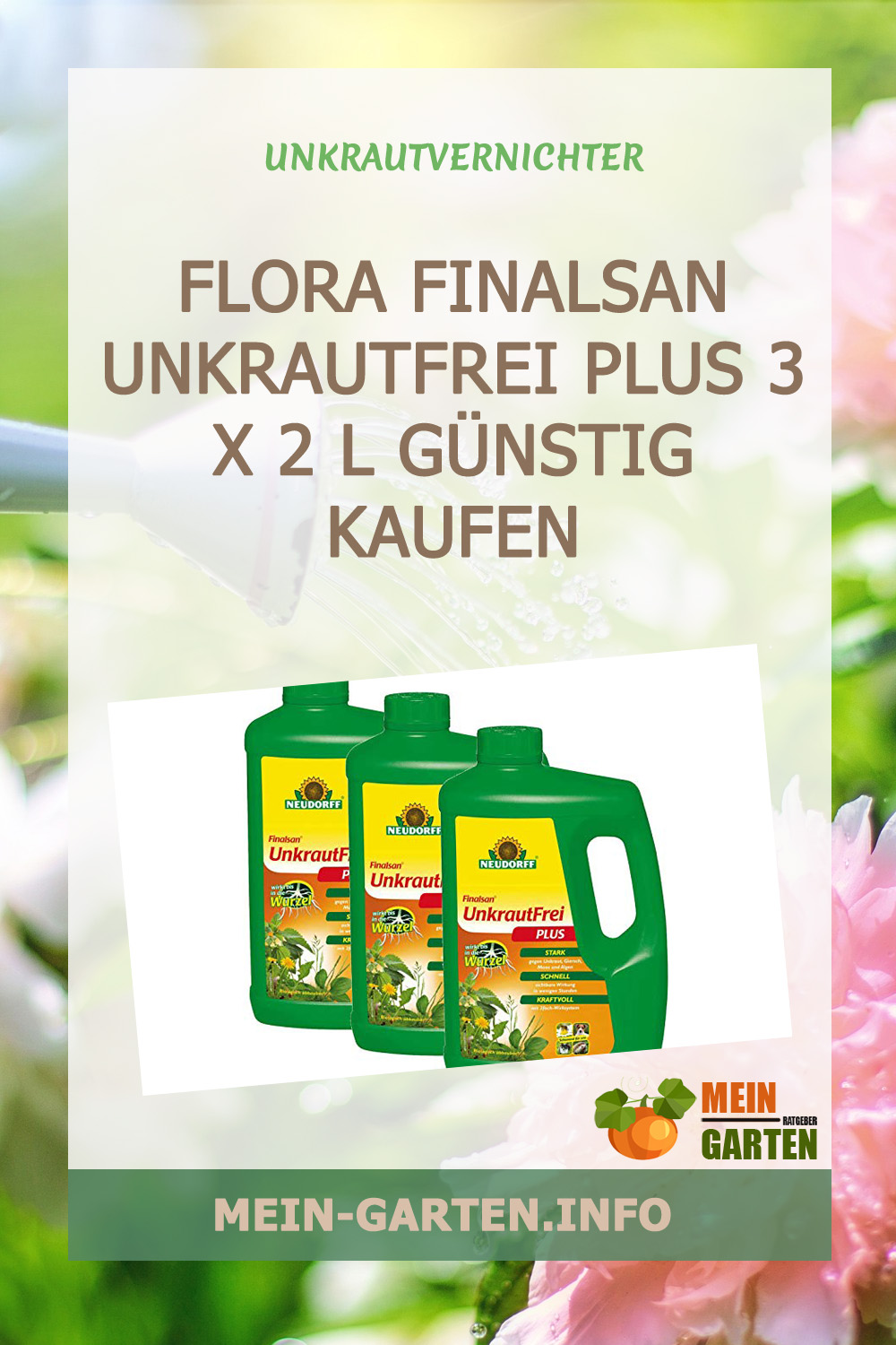 Flora Finalsan Unkrautfrei Plus 3 x 2 l günstig kaufen