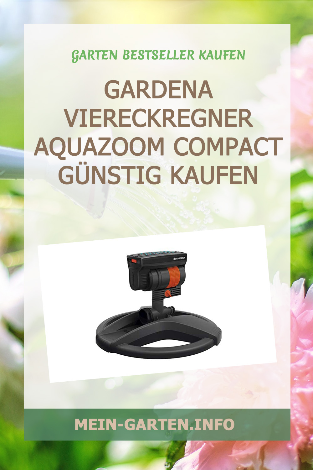 GARDENA Viereckregner AquaZoom compact günstig kaufen