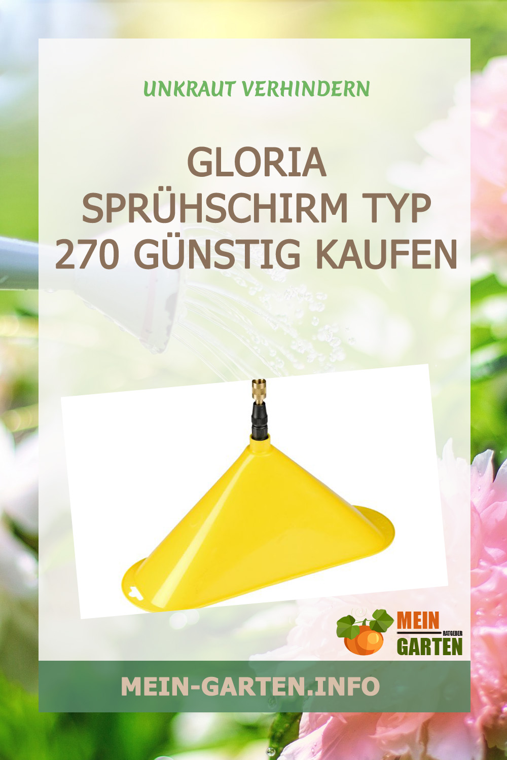 GLORIA Sprühschirm Typ 270 günstig kaufen