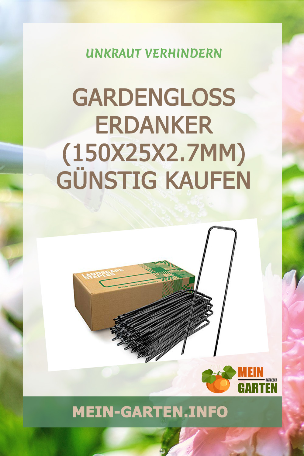 GardenGloss Erdanker (150x25x2.7mm) günstig kaufen