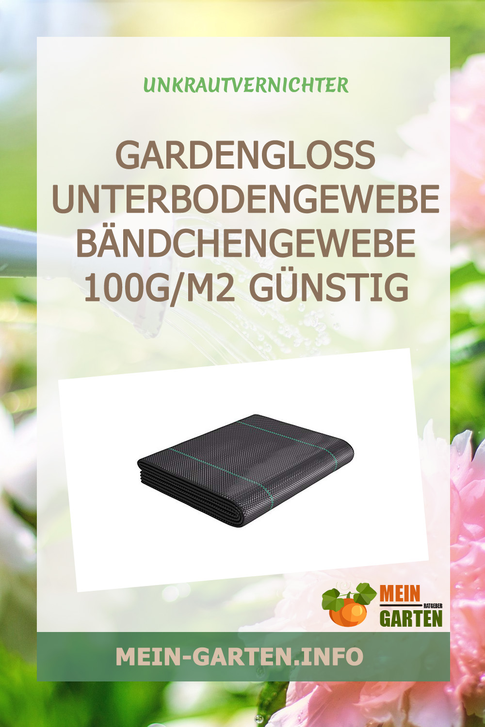 GardenGloss Unterbodengewebe Bändchengewebe 100g/m2 günstig kaufen