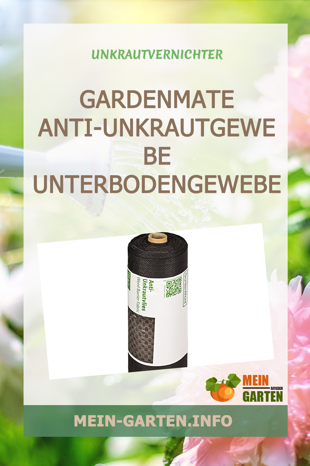 GardenMate Anti-Unkrautgewebe Unterbodengewebe Bändchengewebe UV stabil 100g/m² günstig kaufen