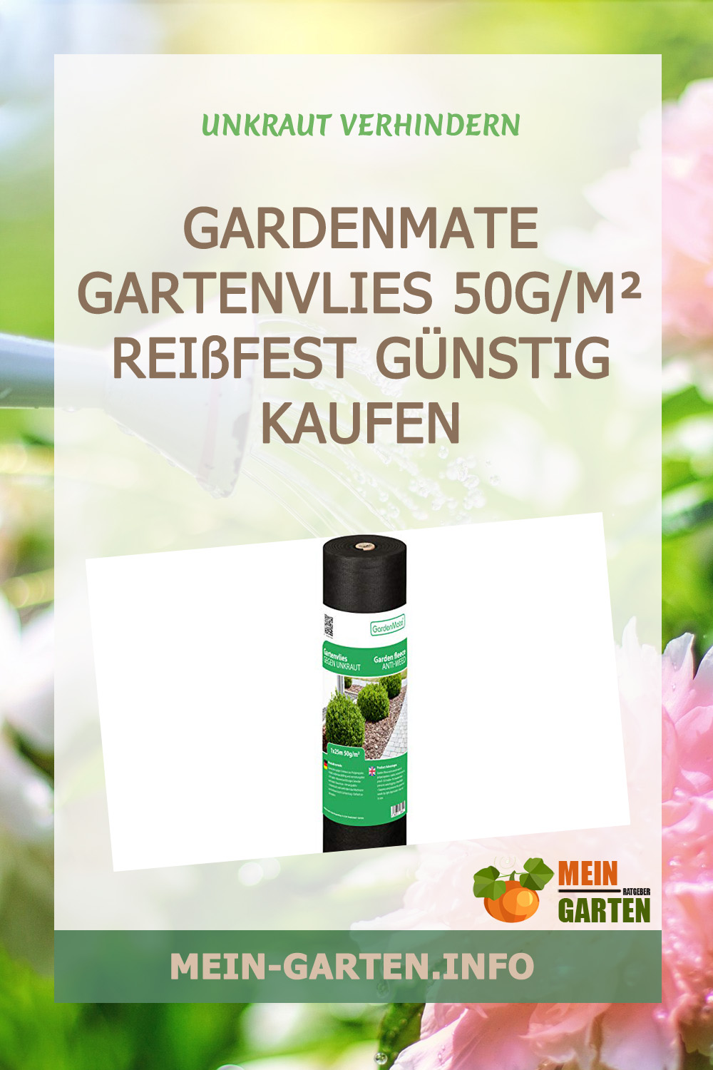 GardenMate Gartenvlies 50g/m² reißfest günstig kaufen