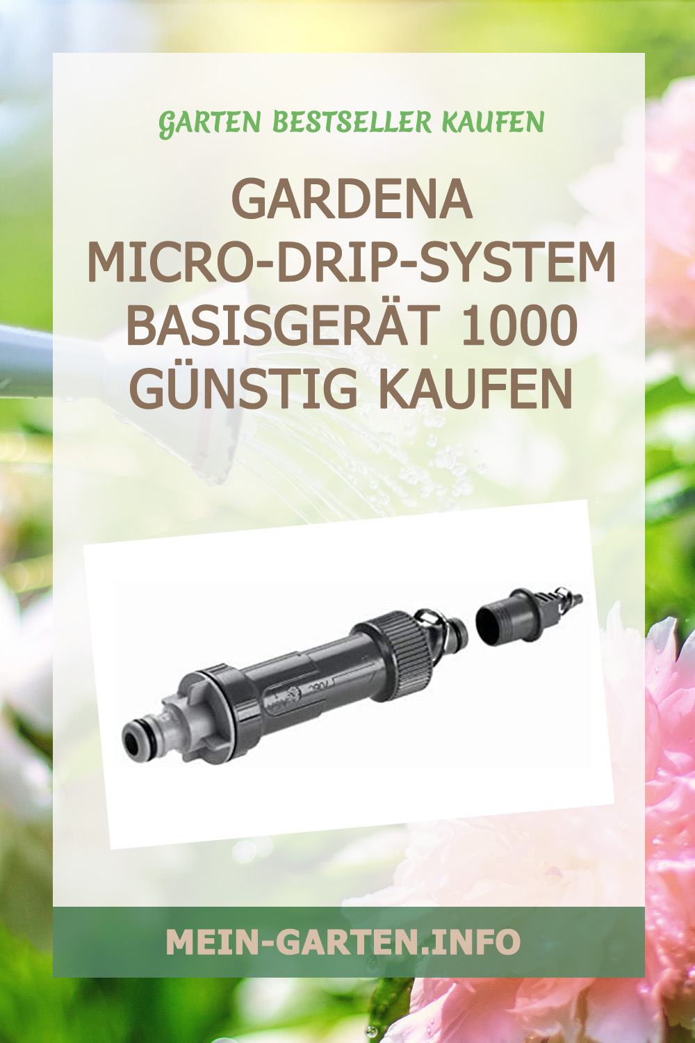 Gardena Micro-Drip-System Basisgerät 1000 günstig kaufen