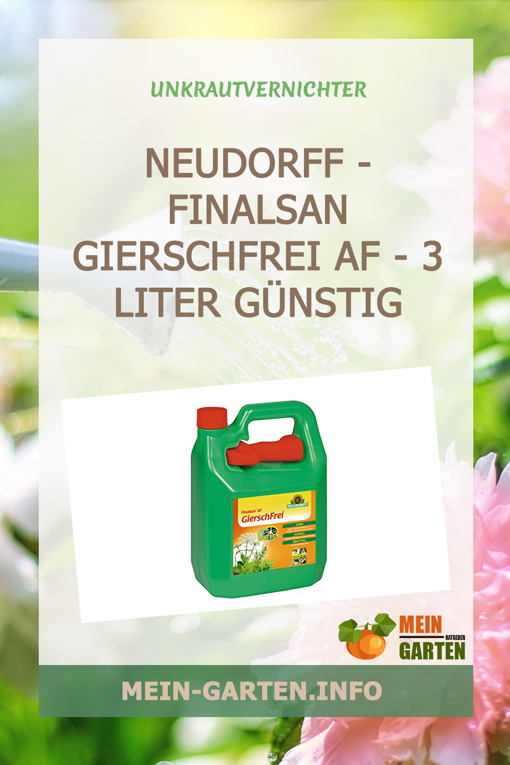 NEUDORFF – Finalsan GierschFrei AF – 3 Liter günstig kaufen