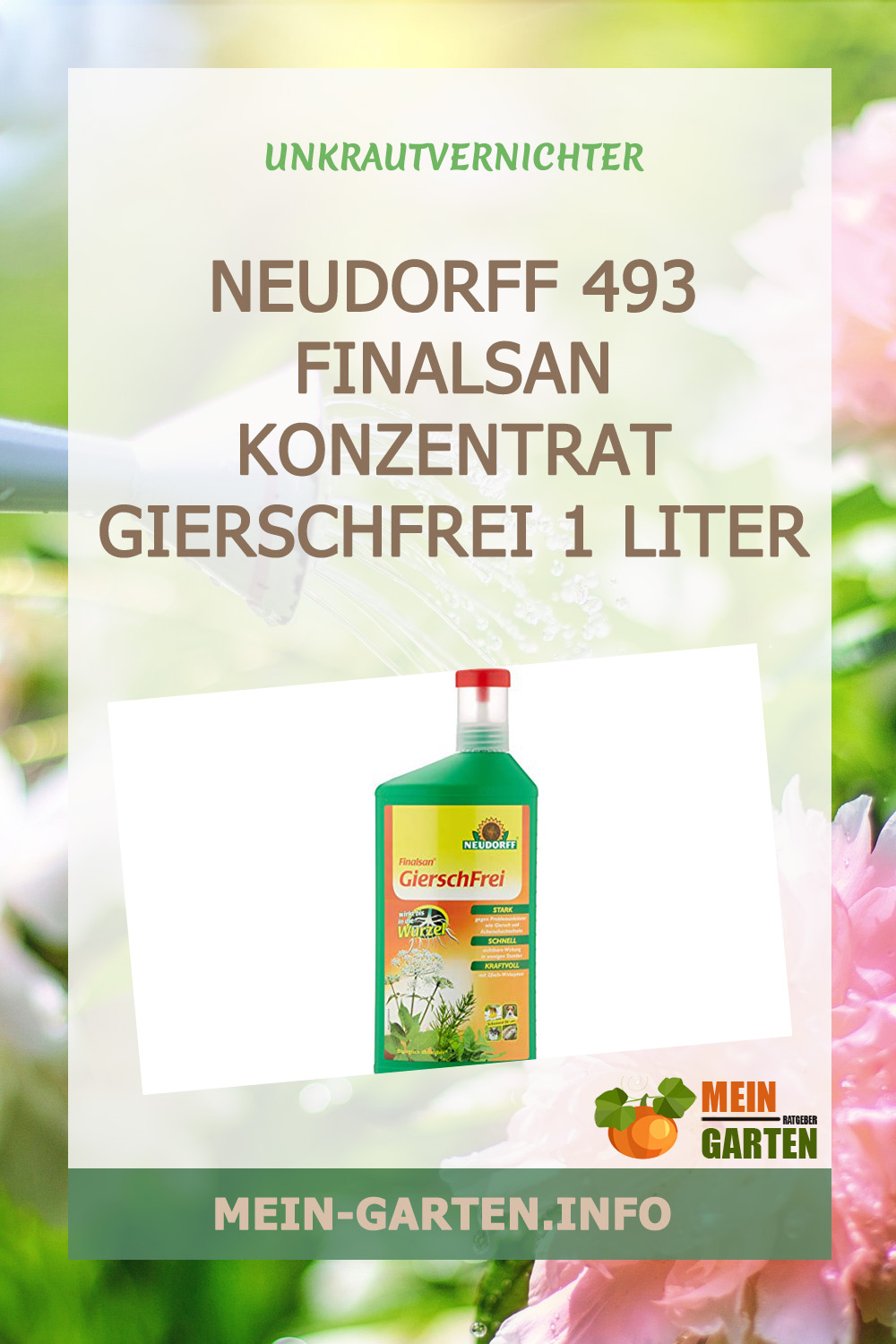 Neudorff 493 Finalsan Konzentrat GierschFrei, 1 Liter günstig kaufen
