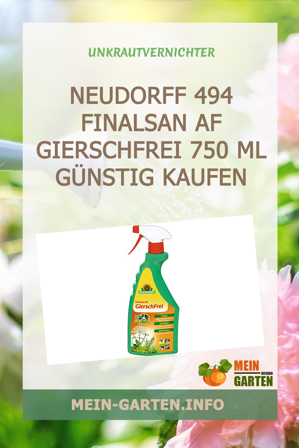 Neudorff 494 Finalsan AF GierschFrei, 750 ml günstig kaufen