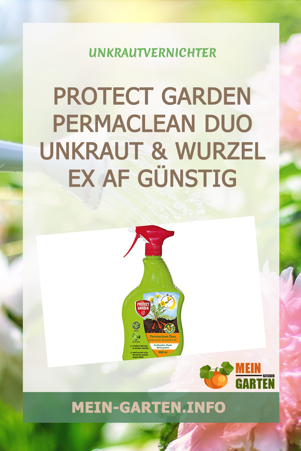 PROTECT GARDEN Permaclean Duo Unkraut & Wurzel Ex AF günstig kaufen