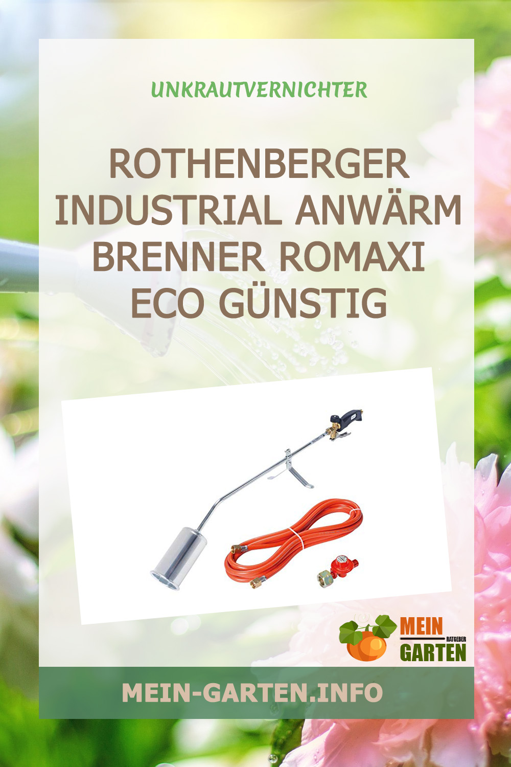 ROTHENBERGER Industrial Anwärm Brenner RoMaxi Eco günstig kaufen