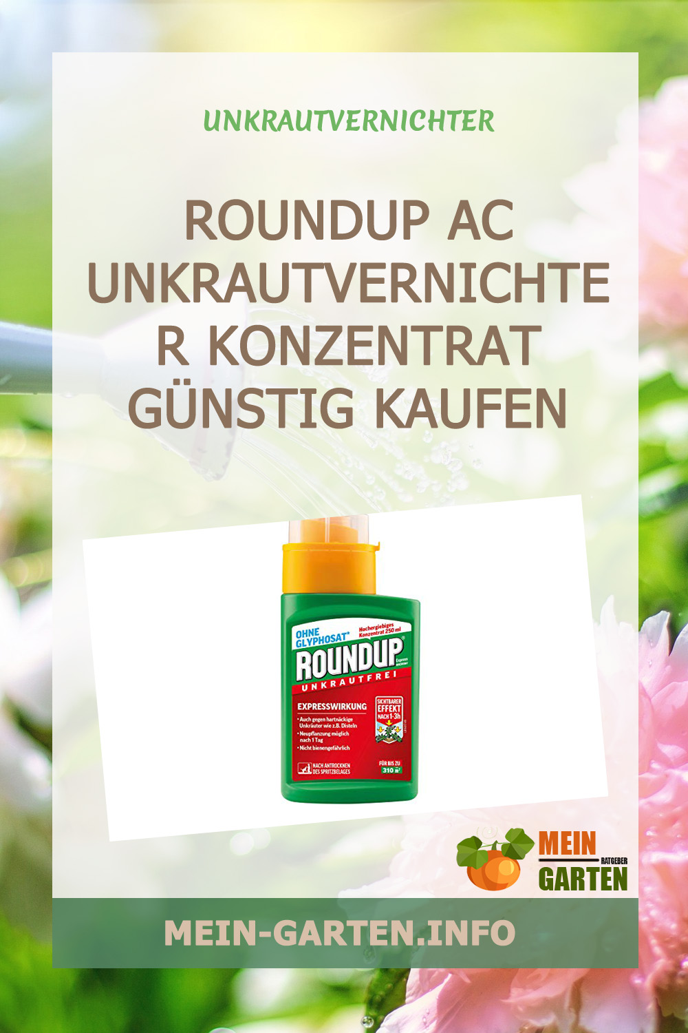Roundup AC Unkrautvernichter Konzentrat günstig kaufen