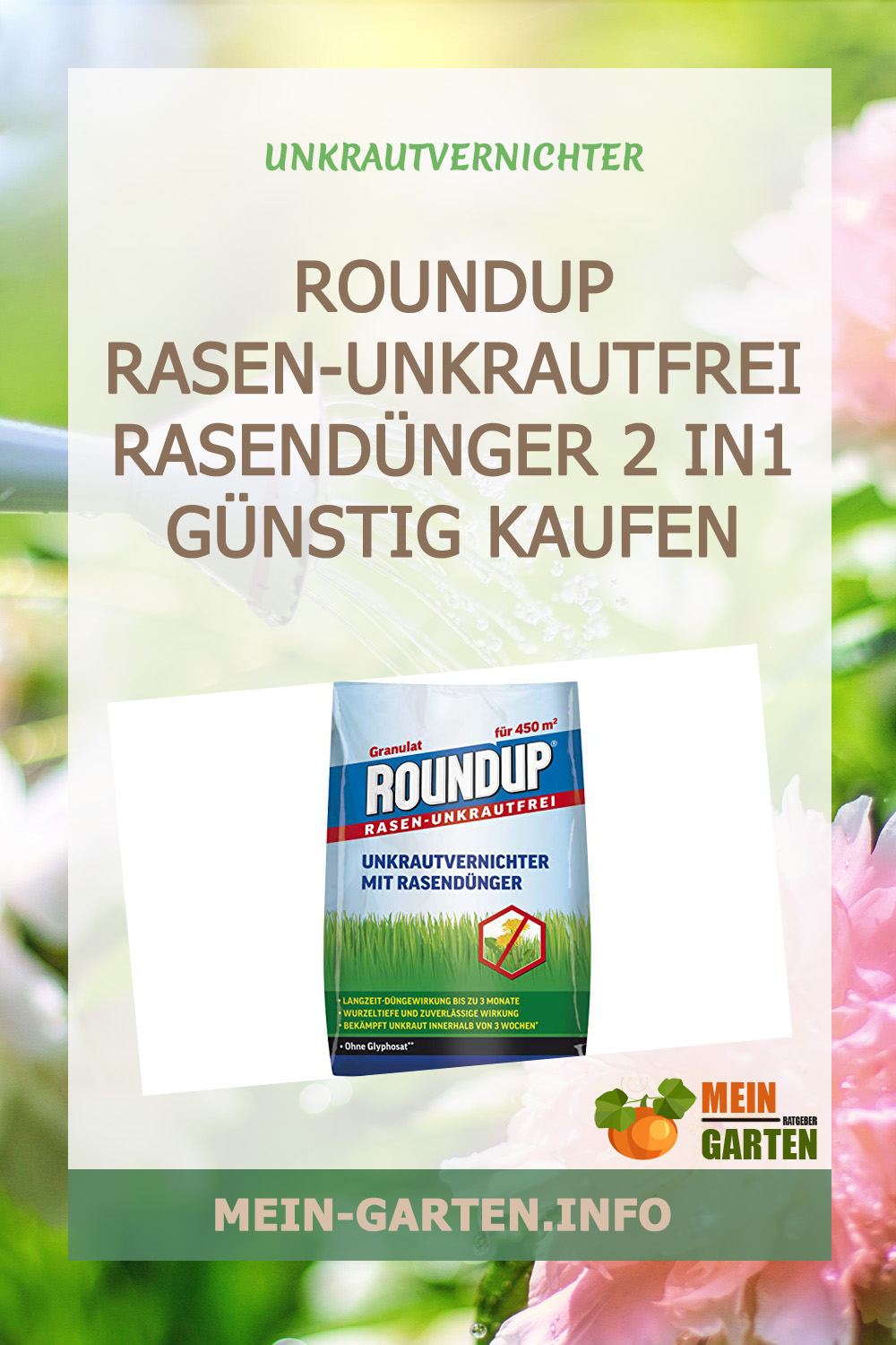 Roundup Rasen-Unkrautfrei Rasendünger 2 in1 günstig kaufen