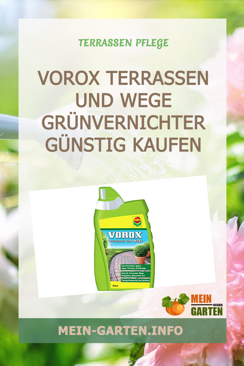 VOROX Terrassen und Wege Grünvernichter günstig kaufen