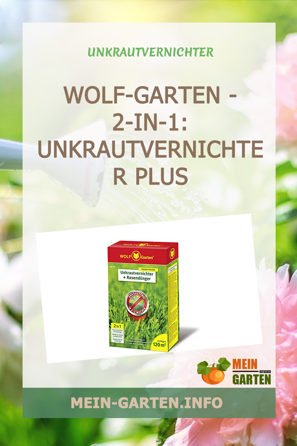 WOLF-Garten - 2-in-1: Unkrautvernichter plus Rasendünger SQ 120 günstig kaufen