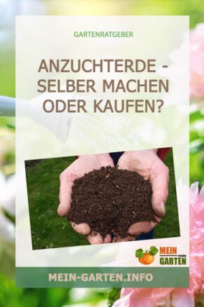 Anzuchterde selber machen Ratgeber