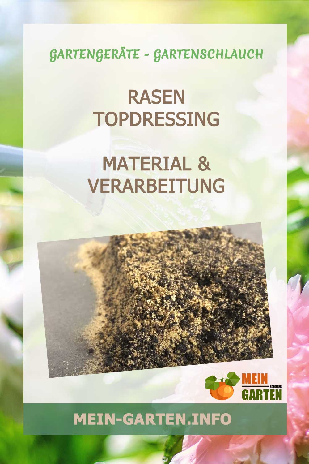 Rasen Topdressing – So geht es richtig