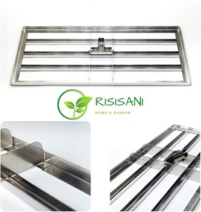 RISISANI Rasenrakel kaufen ohne Stiel 80 x 35 cm