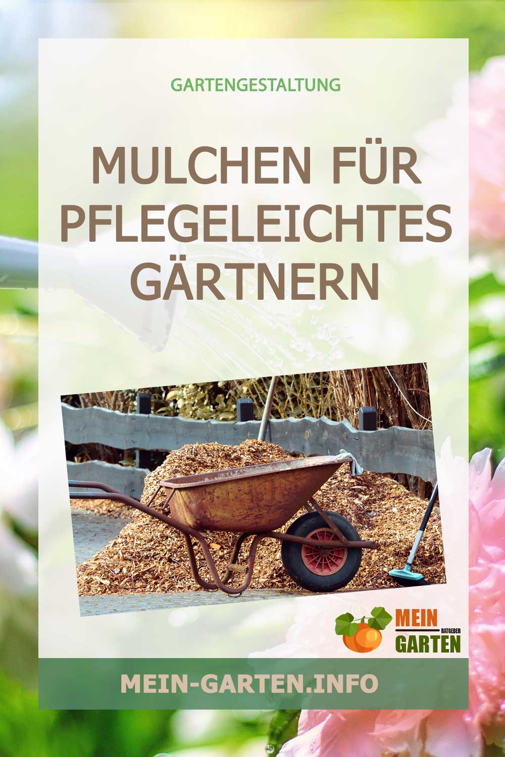 Mulchen für pflegeleichtes Gärtnern