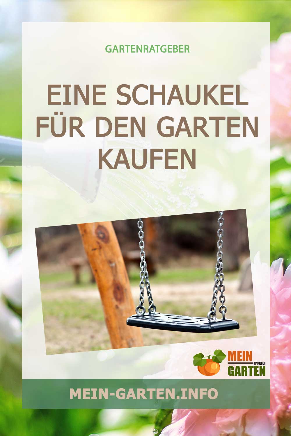 Eine Schaukel für den Garten kaufen – Worauf kommt es an?