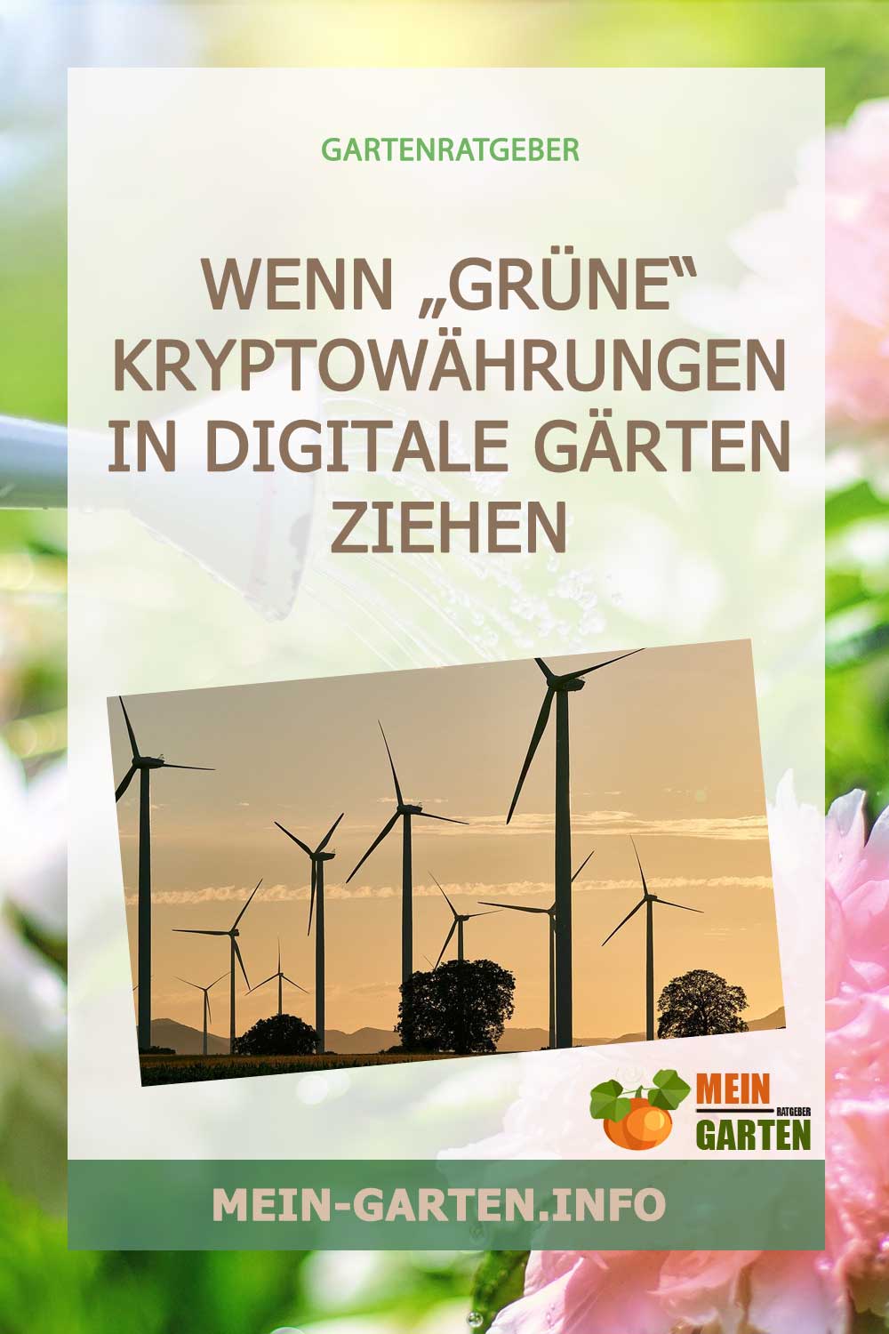 Wenn „grüne“ Kryptowährungen in digitale Gärten ziehen