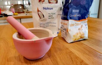 Ameisen bekämpfen mit Natron oder Backpulver+ Puderzucker