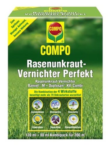 Compo 14515 Rasenunkraut-Vernichter Perfekt Test
