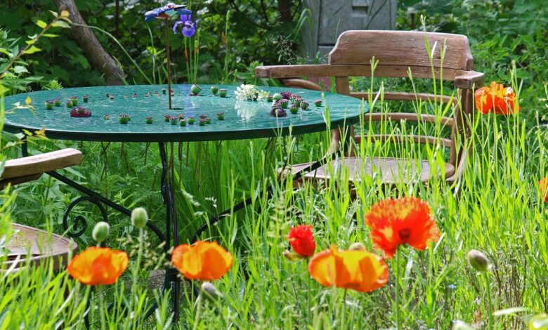 Gartentische - Von romantisch bis funktionell