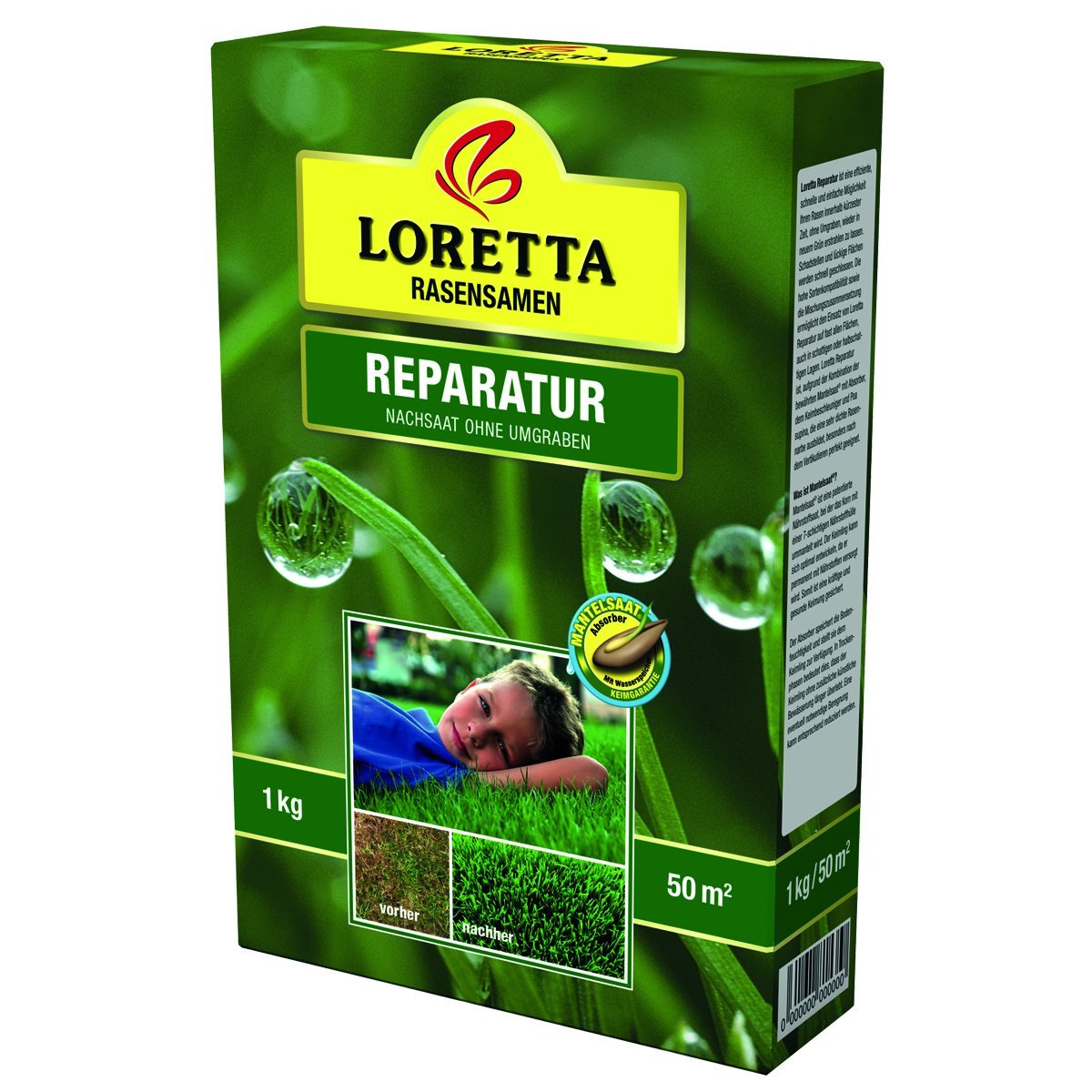 Loretta 57772 Reparaturrasen Test