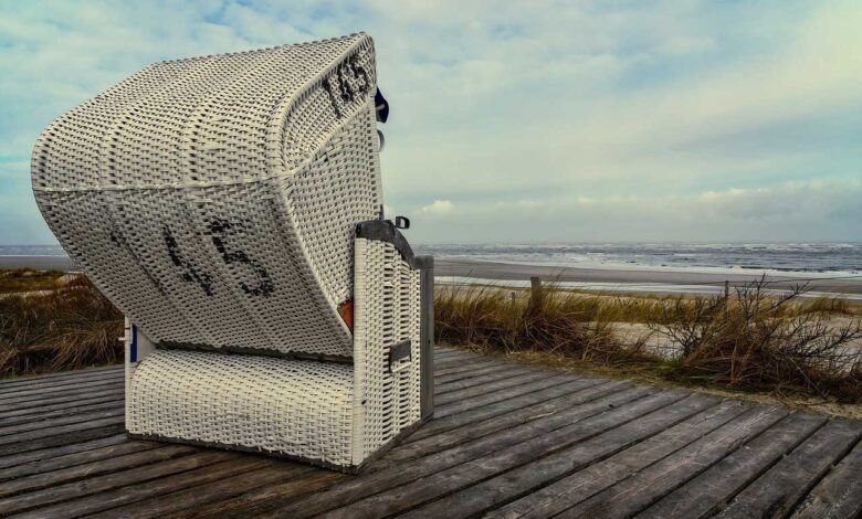 Strandkorb kaufen für die Terrasse - Beach Feeling für daheim