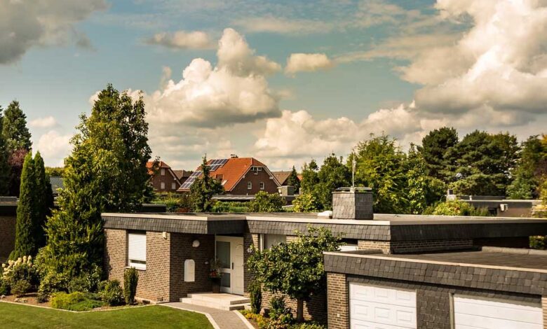 Winkelbungalow mit Garage - Barrierefrei wohnen mit Wintergartenflair