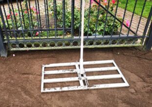 Rasenrakel selber bauen DIY