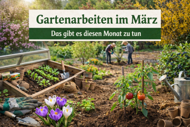 Gartenarbeiten im März