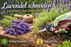 Lavendel schneiden – Anleitung für einen Rückschnitt