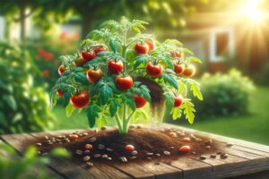 Tomaten mit Kaffeesatz düngen