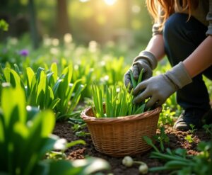 Bärlauch im Garten ernten – Unterschiede zum giftigen Maiglöckchen