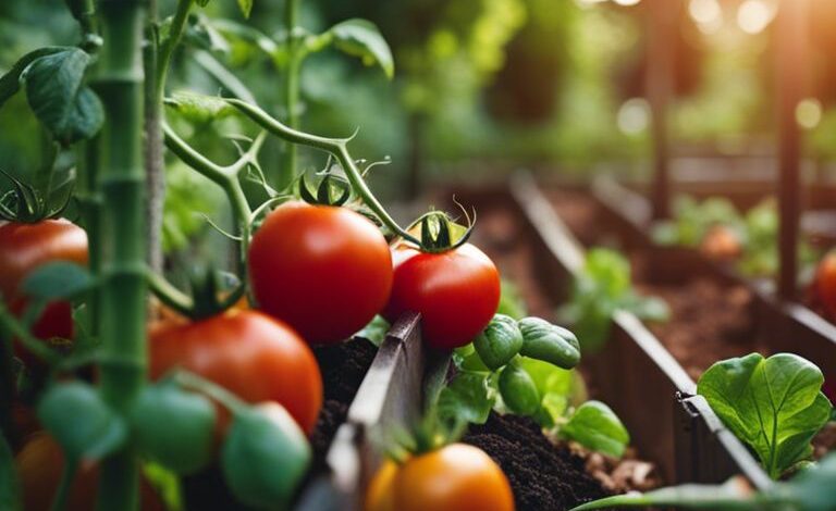 Gute Nachbarn von Tomaten als Mischkultur