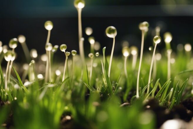 Rasen Keimzeit in Tagen