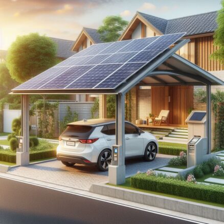 Solar Carports: Eine Innovative Lösung für Nachhaltige Energie und Schutz [Bildinhalt mit KI erstellt]