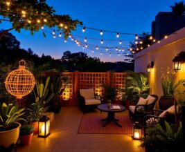 Anregungen für die perfekte Terrassenbeleuchtung