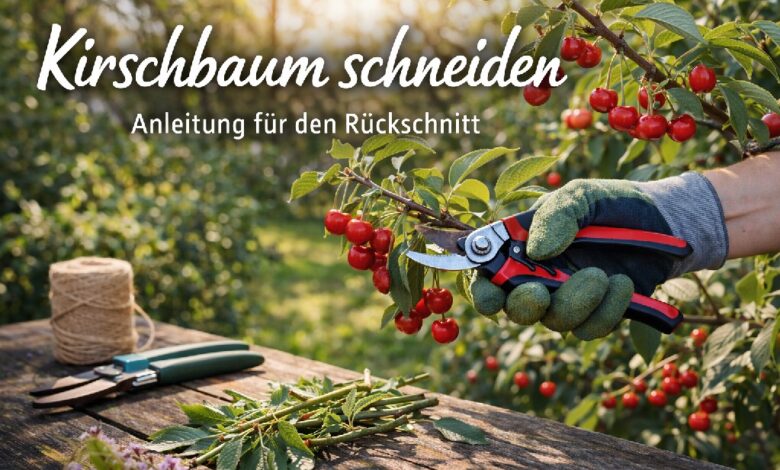Kirschbaum schneiden