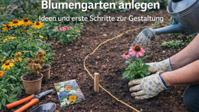 Blumengarten anlegen Ideen und erste Schritte zur Gestaltung