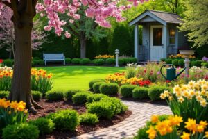 Gartenpflege im Frühling: Tipps zur Gartengestaltung